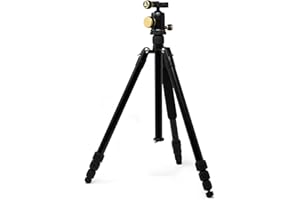 Nocs Provisions Aluminum Tripod, Lightweight, Adjustable Height, Universal Compatibility for Optic Viewing & Photography
