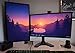EZM Deluxe Dual Monitor Mount Stand Free Standing up to 28"(002-0018)