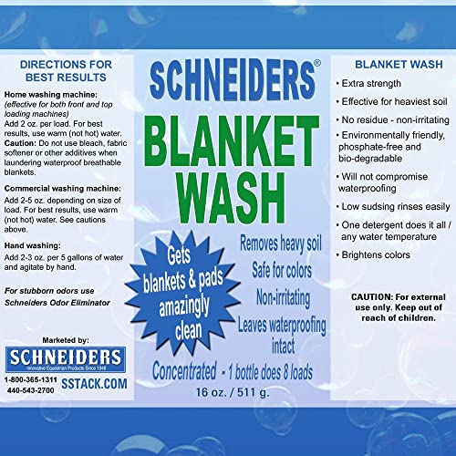 Schneiders Horse Blanket Wash | Transformative Equine Care | Wash in Waterproofing photo 6