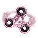 Fidget Spinner Toy Aluminium Alloy EDC Hand Spinner for Autism and ADHD Rotation Long Time Stress Relief Toys by NuoYaRen 102,pink
