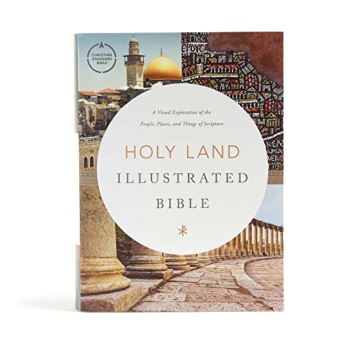 CSB Holy Land Illustrated Bible, Hardcover, Black Letter, Full-Color Design, Articles, Photos, Illustrations, Easy-to-Read Bible Serif Type CSB Holy Land Illustrated Bible, Hardcover, Black Letter, Full-Color Design, Articles, Photos, Illustrations, Easy-to-Read Bible Serif Type Hardcover