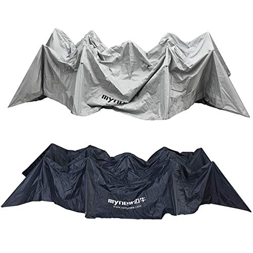 Exterior Accessories Portable Semi-auto Outdoor Car Umbrella Sunshade Roof Cover Tent Protection - (Color: Silver) - Thumbnail 4
