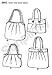 Simplicity Elaine Heigl Designs Pattern 2685 Misses Bags in 4 Styles and Sizes