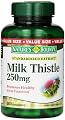 Nature's Bounty Value Size Milk Thistle 250mg, 200 Gelatin Capsules (Pack of 3)