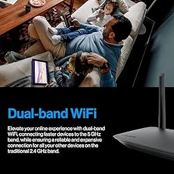 Linksys WiFi 5 Router | 1,500 Sq. ft Coverage