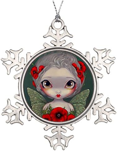 Tree Branch Decoration Poppy Fairy Friendship Snowflake Ornaments Flowers