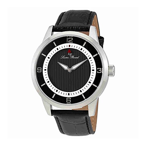 Lucien Piccard Men's LP-15024-01 Grotto Analog Display Quartz Black Watch