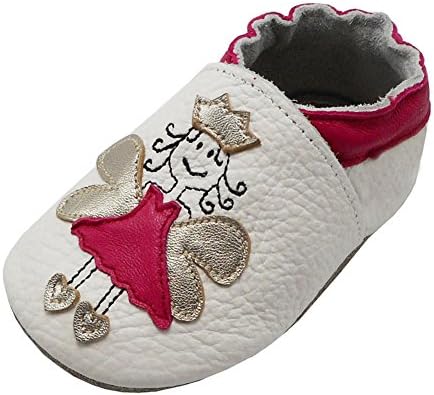 YIHAKIDS Soft Sole Leather Baby Shoes Toddler Moccasins Prewalker Baby Slippers