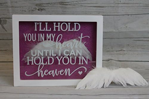 angel baby shadow box