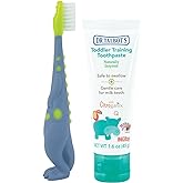 Dr. Talbot's Toddler Training Toothbrush + Toothpaste - 1.6 oz | 6+ Months - Dinosaur