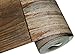 HaokHome 5005 Distressed Faux Wood Plank Wallpaper Rolls Brown/Tan Barnwood Wallpaper Murals Home Kitchen Bathroom Decoration 20.8