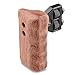 CAMVATE DSLR Wooden Handle for Right Grip Mount Support for DV Video Cage Rig(Right Hand) - 1476