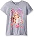 Nickelodeon Big Jo Siwa Be You Girls Short Sleeve T-Shirt, Heather Grey, M-8/10