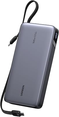 Nexode 165W Power Bank 25000mAh Batería Externa Carga Rápida PD 140W