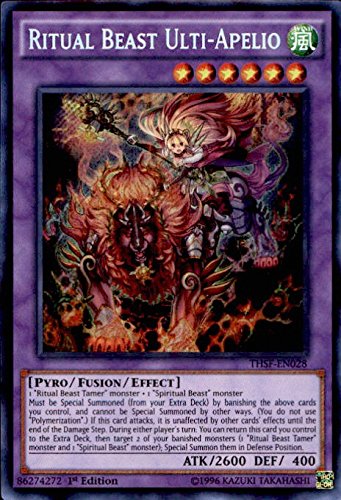 Yu-Gi-Oh! - Ritual Beast Ulti-Apelio (THSF-EN028) - The Secret Forces - 1st Edition - Secret Rare