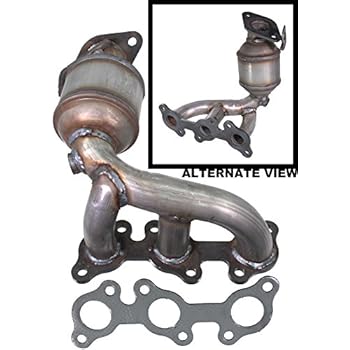 Amazon.com: APDTY 112866 Exhaust Manifold Catalytic Converter Fits Front 3.0L V6 1999-2001 Lexus ...