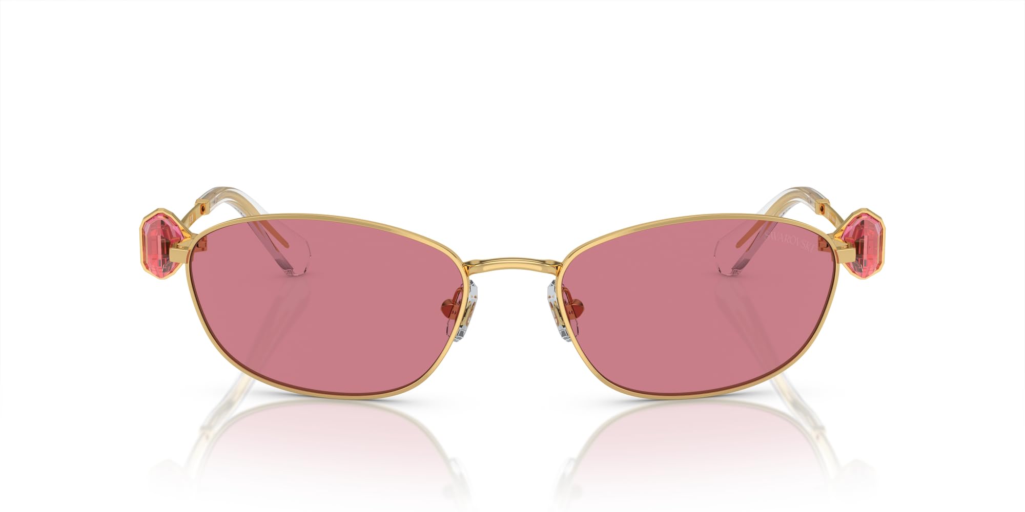 Photo 1 of Swarovski SK7010 Sunglasses, Gold/Pink, 59 mm