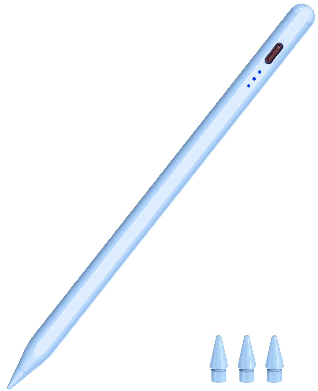HATOKU Stylus Pen for Apple iPad 2018-2026 for Note-Taking Drawing Blue