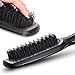 Hair Brush-Magic Detangling Brush, Professional Detangler Bristles-No Tangle Comb for Natural, Mixed, Wigs, Extensions, Curly, Thick, Long, Wavy Hair, Jade Black by HeyBeauty