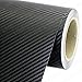 3in x 5in (SAMPLE SIZE) 3M DI-NOC Gloss Black Carbon Fiber Vinyl Film Series CA-1170