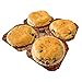Low Carb Chocolate Chip Muffins (4 Pack) - Fresh Baked - LC Foods - All Natural - No Sugar - Diabetic Friendly