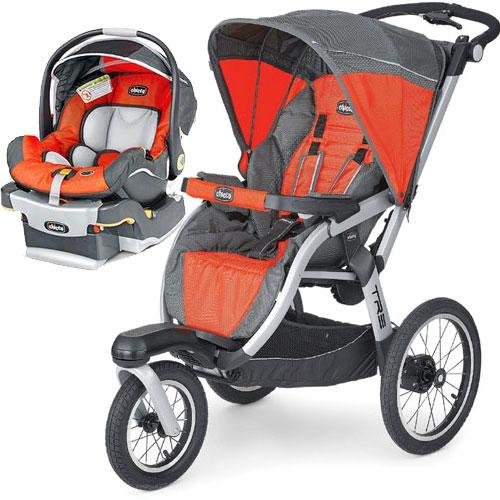 Chicco - TRE Jogging Stroller Keyfit 30 Travel System - Radius