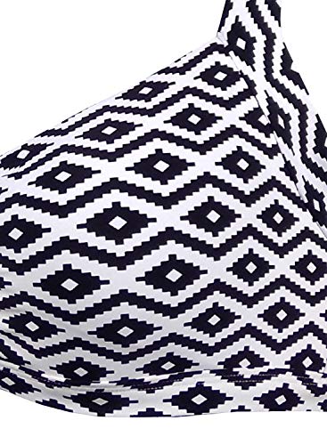 image for Balasami Women's Retro Button Down Gingham Printed Ajustable Straps Cr