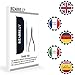 Ingrown Toenail Remover Tool Kit by Bizarre.ly - Pedicure Tools for Foot Nail Treatment – Easily Fix and Prevent Sore, Painful Nails - Stainless Steel Lifter/File and Heavy Duty Clipper/Cutter
