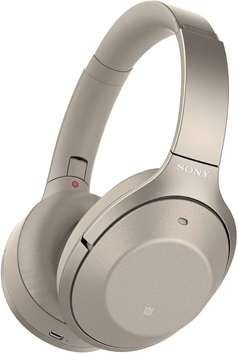 Sony WH-1000XM2 Wireless Noise Canceling Headphones (Champagne Gold) B+