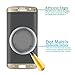 Galaxy S7 Edge Glass Screen Protector Ying ze Anti-Bubble Anti-spy Phone Cases Gold for Galaxy S7 Edge Mobile Screen Guard