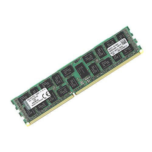 Kingston Technology 16GB 1600MHz DDR3 Reg ECC Low Voltage DIMM Memory for Dell Desktops (KTD-PE316LV/16G)