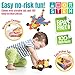 USA Toyz Quarks STEM Building Toys Construction Set - 160 Pc Educational Engineering Toys for Kids with Multilink Spheres, Rods and Panels
