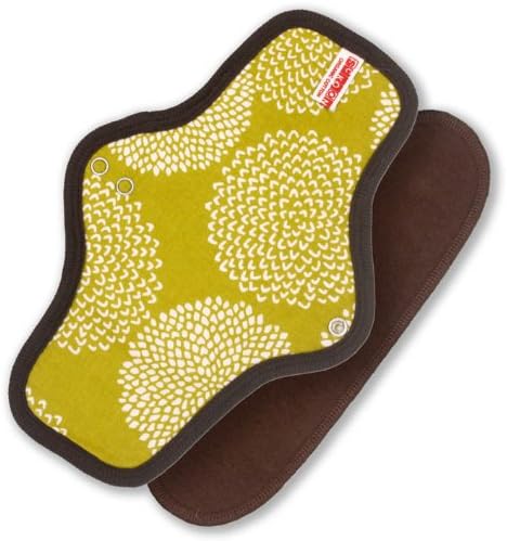 Sckoon Organic Reusable Cloth Menstrual Pads Snap-on pad Firework Moegi