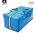 VAULTSAC Storage Bags - 4 Pack - Space Saver Bags | Garment, Clothes, Duvet Storage Bags | Plastic Bag Storage | Storage Bins | Storage Containers | Great Underbed Storage Bags (Blue 20 GALLONS) primary