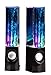uTronix Plug and Play LED Fountain Multi-Color Illuminated Dancing Water Speaker for iPad, iPod, iPhone, Android Smart Phone, Tablet, MP3 Player Computer PC