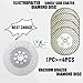 SHDIATOOL 4-1/2 Inch Diamond Cutting Grinding Disc Fits 5/8-11 Arbor for Marble Ceramic Double Sided Vacuum Brazed Fast Cutting Shaping Grinding Wheel