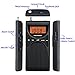 PEAKEEP Portable Pocket FM Clock Radio