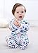 Marquebaby Baby Boys' Footed Pajama - 100% Cotton Zip Front Sleep and Play Sleeper - by