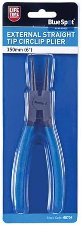 Blue Spot Tools 08704 External Straight Tip Circlip Plier 150 mm view 2