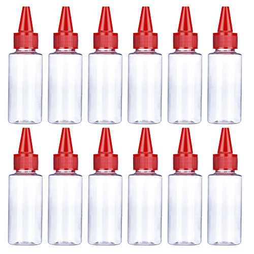 Bememo 12 pack tip applicator bottle plastic squeeze bo…