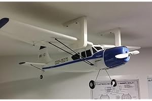 RC Airplane Hanger Ceiling Mount Wall Bracket for Hanging Small Planes, Space Saving Display Storage Solution