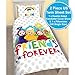 Teletubbies Playtime Single/US Twin Duvet Cover and Pillowcase Set