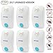 6-pack Ultrasonic Pest Control Repeller, ARTHOME Electronic Plug In Best Repellent for Insects Cockroach, Rodents, Flies, Roaches, Ants, Spiders, Fleas, Mice, Rats [free Night Light] (White)