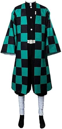 Cosplay Life Disfraz de Kimetsu No Yaiba Tanjiro Kamado para cosplay de