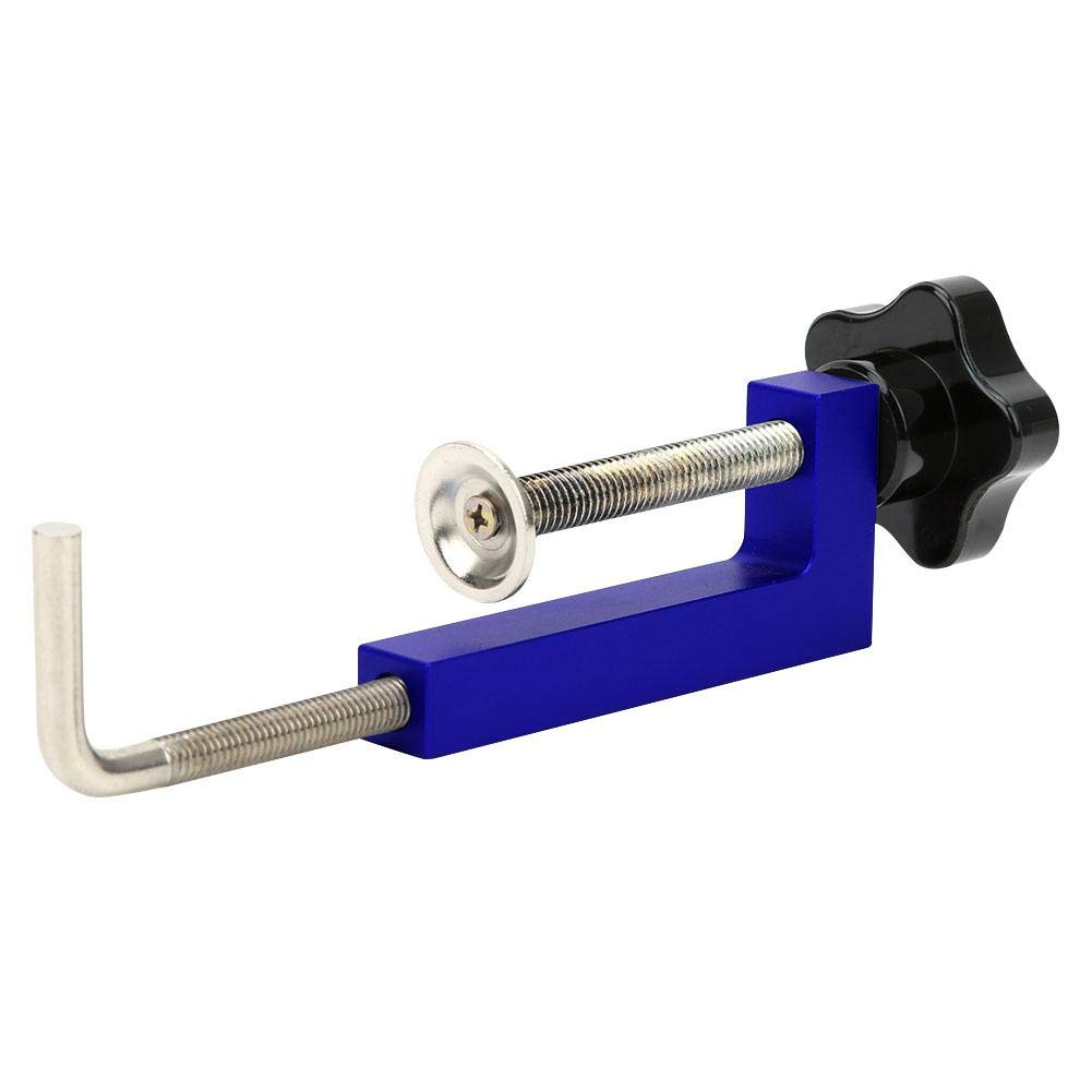 Woodworking G Clamp Adjustable Clamp Hand Operated Tool for Woodworking Projects - Clamping Range 2.76-5.91in Blue Universal Wood Clamp