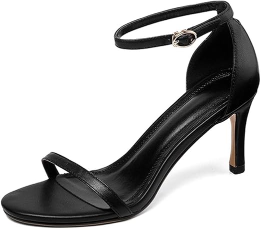 one toe sandals heels