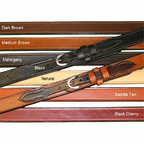 Tucker and Byrd 51" Ranger 1 1/2" Gun Belt Black Chrome