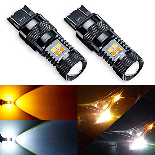image for ANTLINE Extremely Bright 7443 7443LL 7444 T20 992 Switchback LED Bulbs