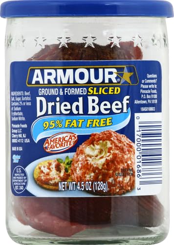 ARMOUR STAR SLICED DRIED BEEF, 4.5 OZ