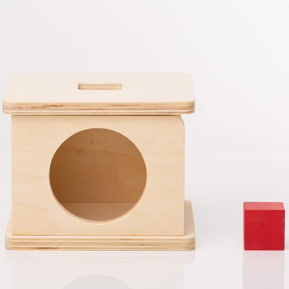 Jaisa Educativos Caja permanencia Cubo Montessori: Amazon.es: Juguetes y juegos